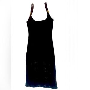 Elegant Black Sleeveless Dress